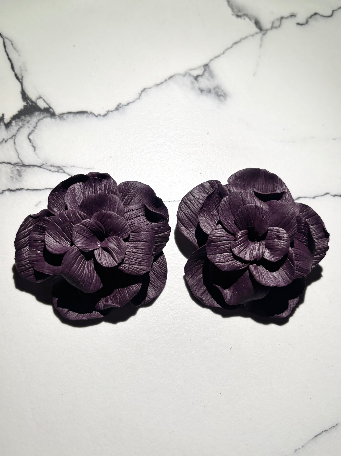 Ladybird Oversized Floral Studs